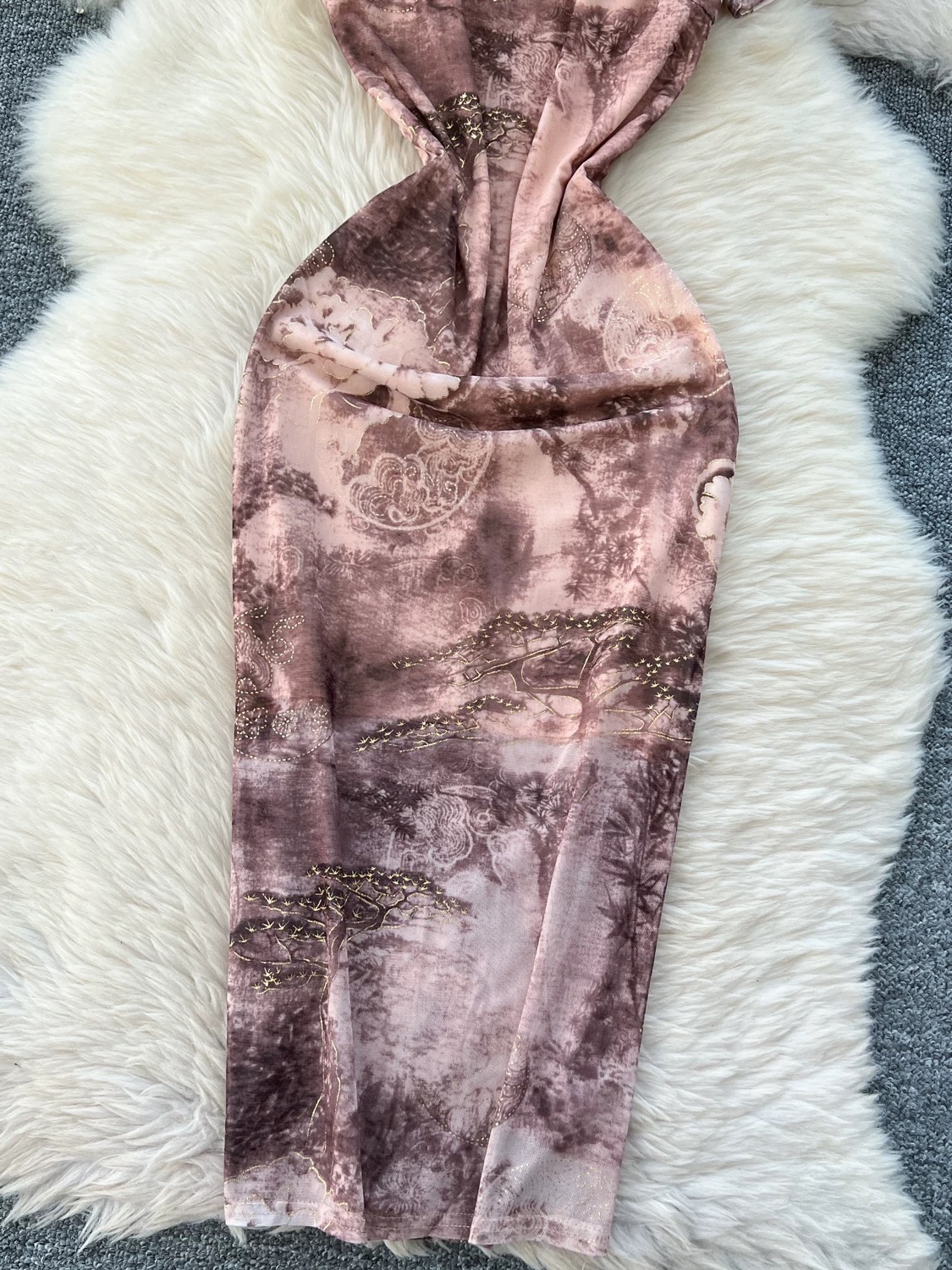 Message received qipao dress Q217 images